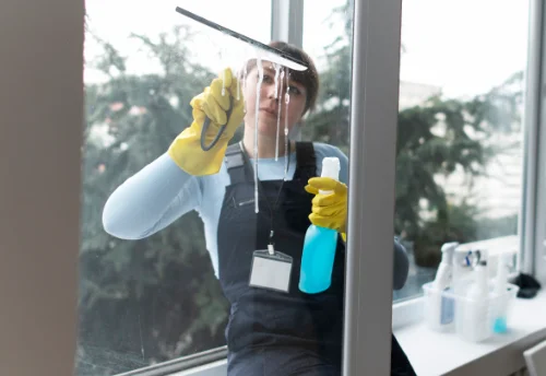 Nettoyage de vitres intérieures et extérieures à Lacrouzette